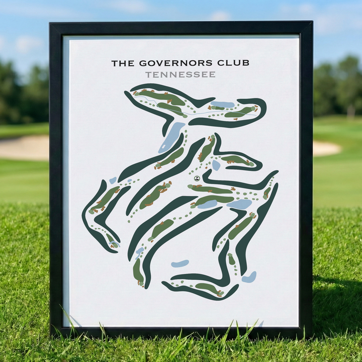 The Governors Club, Tennessee - Printed Golf Courses