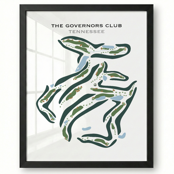 The Governors Club, Tennessee - Printed Golf Courses