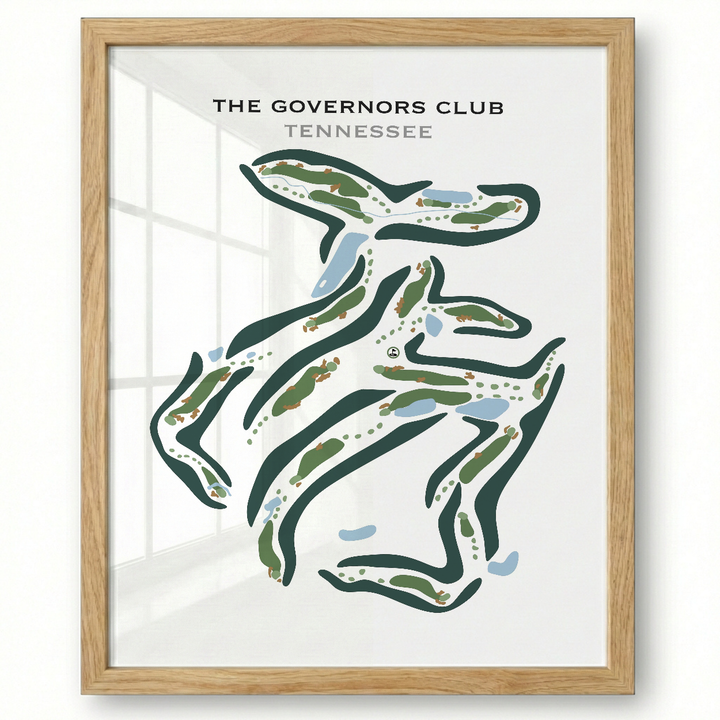 The Governors Club, Tennessee - Printed Golf Courses