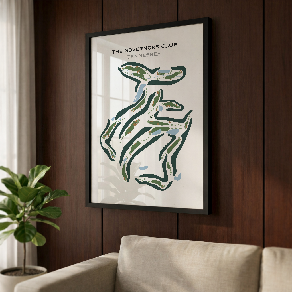 The Governors Club, Tennessee - Printed Golf Courses