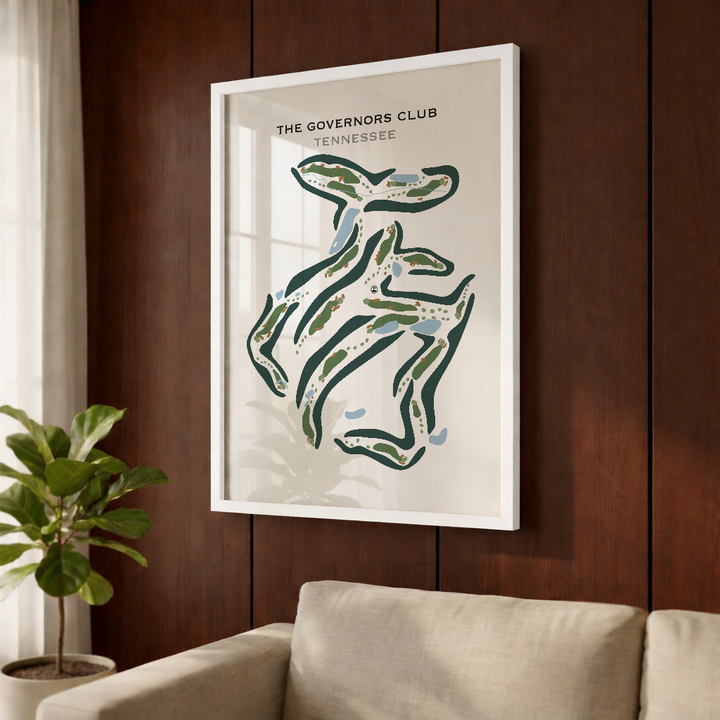 The Governors Club, Tennessee - Printed Golf Courses