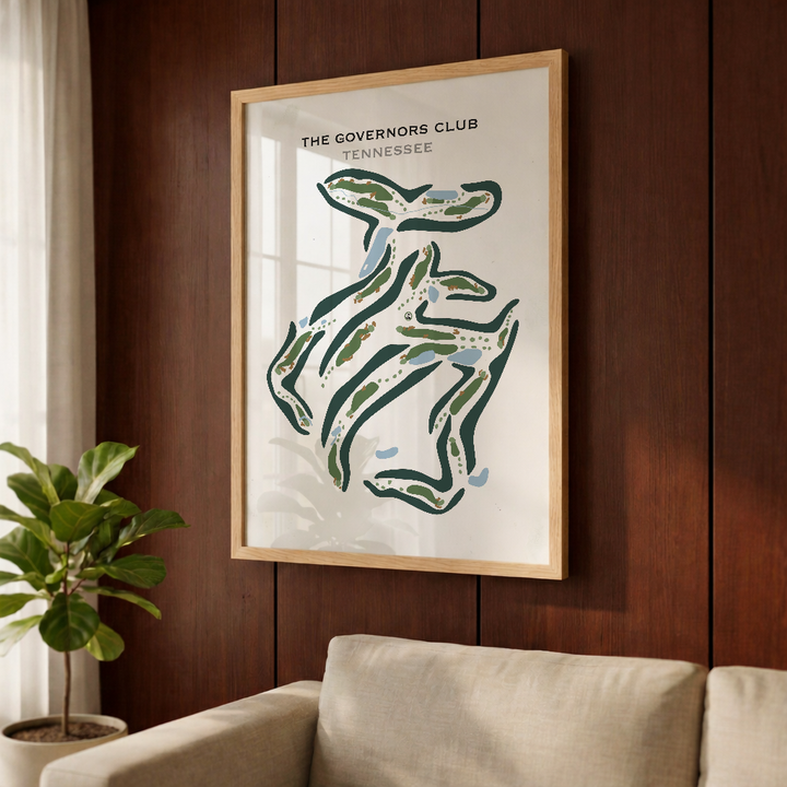 The Governors Club, Tennessee - Printed Golf Courses