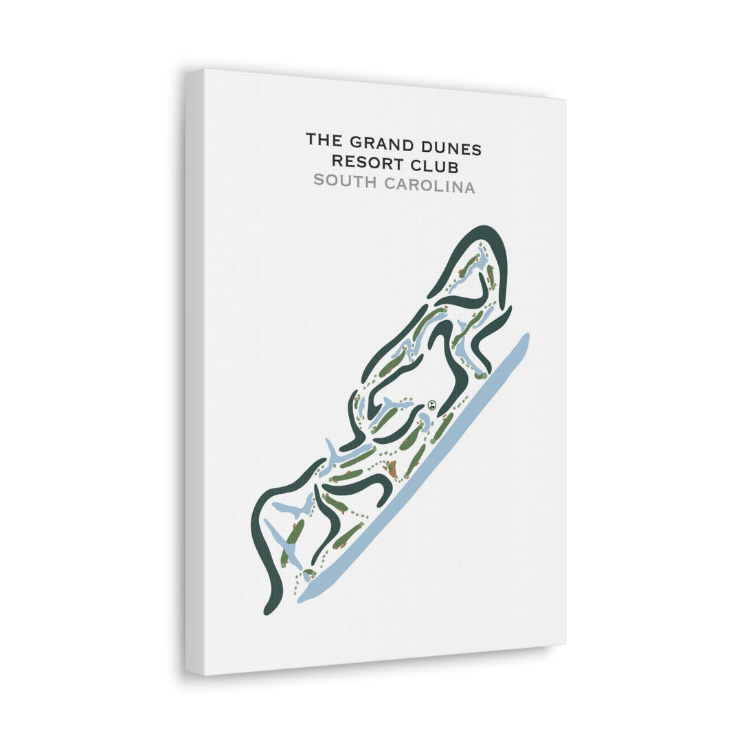 The Grand Dunes Resort Club, South Carolina - Printed Golf Courses