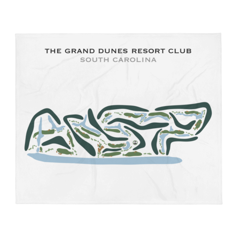 Grande Dunes Members Club, South Carolina - Printed Golf Courses