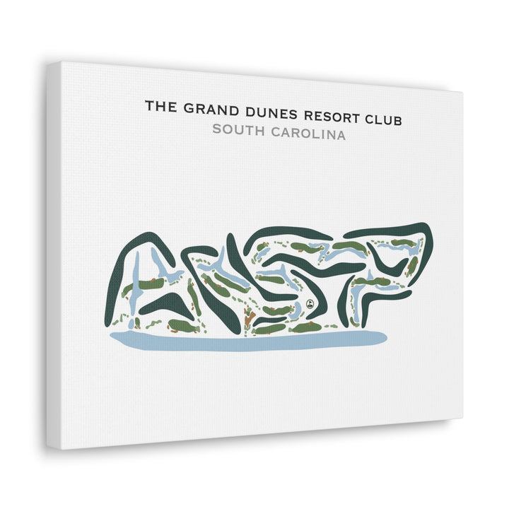 Grande Dunes Members Club, South Carolina - Printed Golf Courses