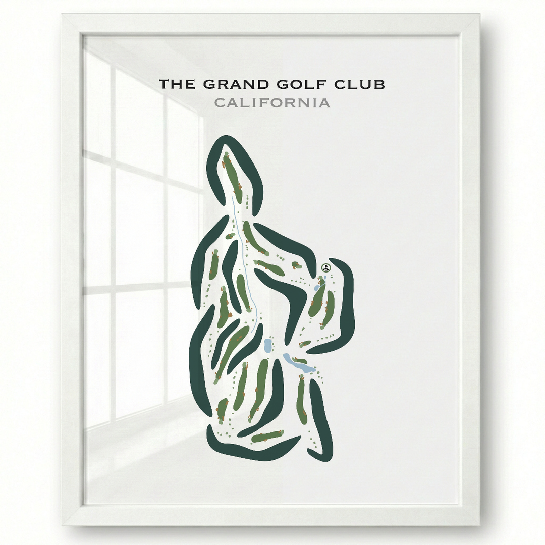 The Grand Golf Club, California - Printed Golf Courses