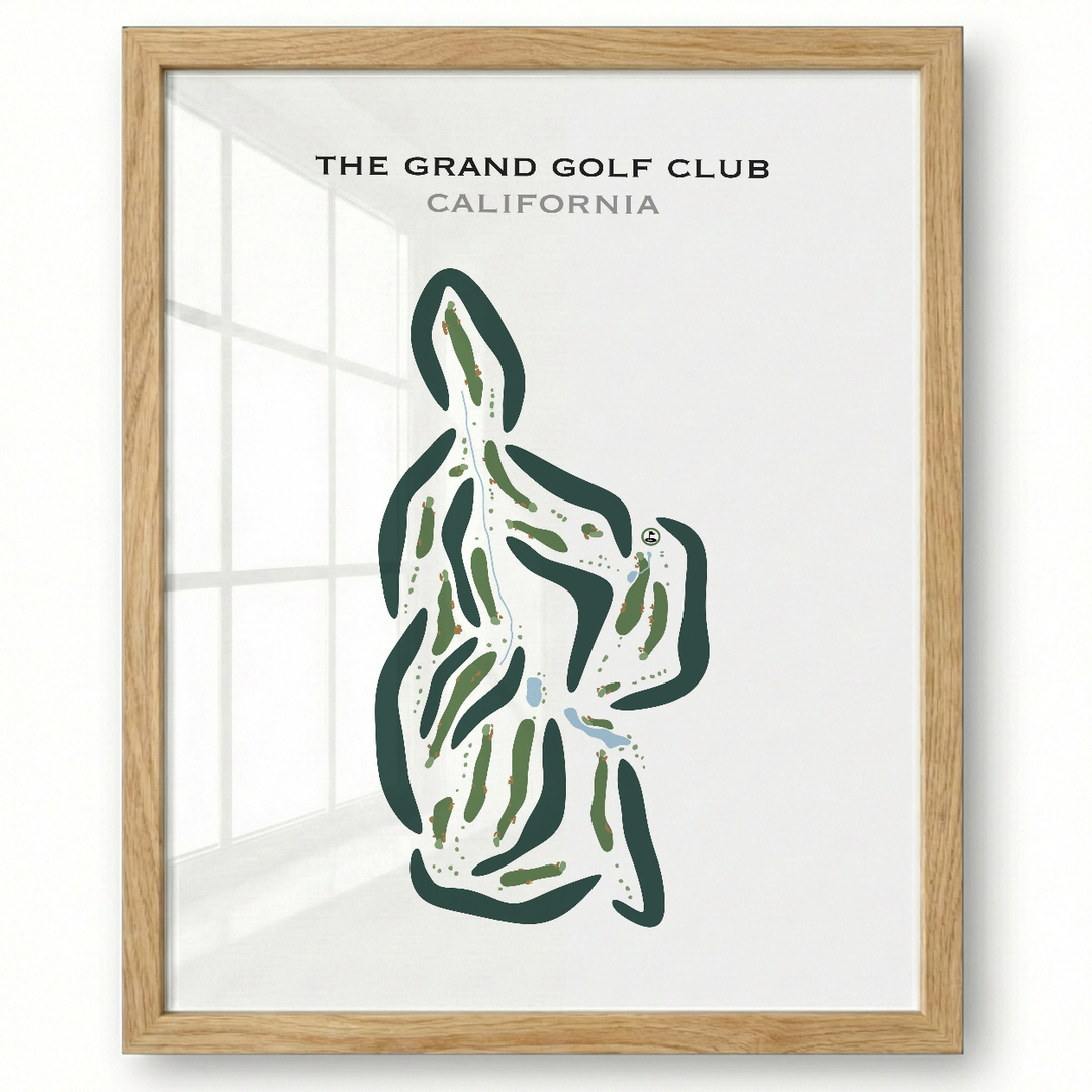 The Grand Golf Club, California - Printed Golf Courses