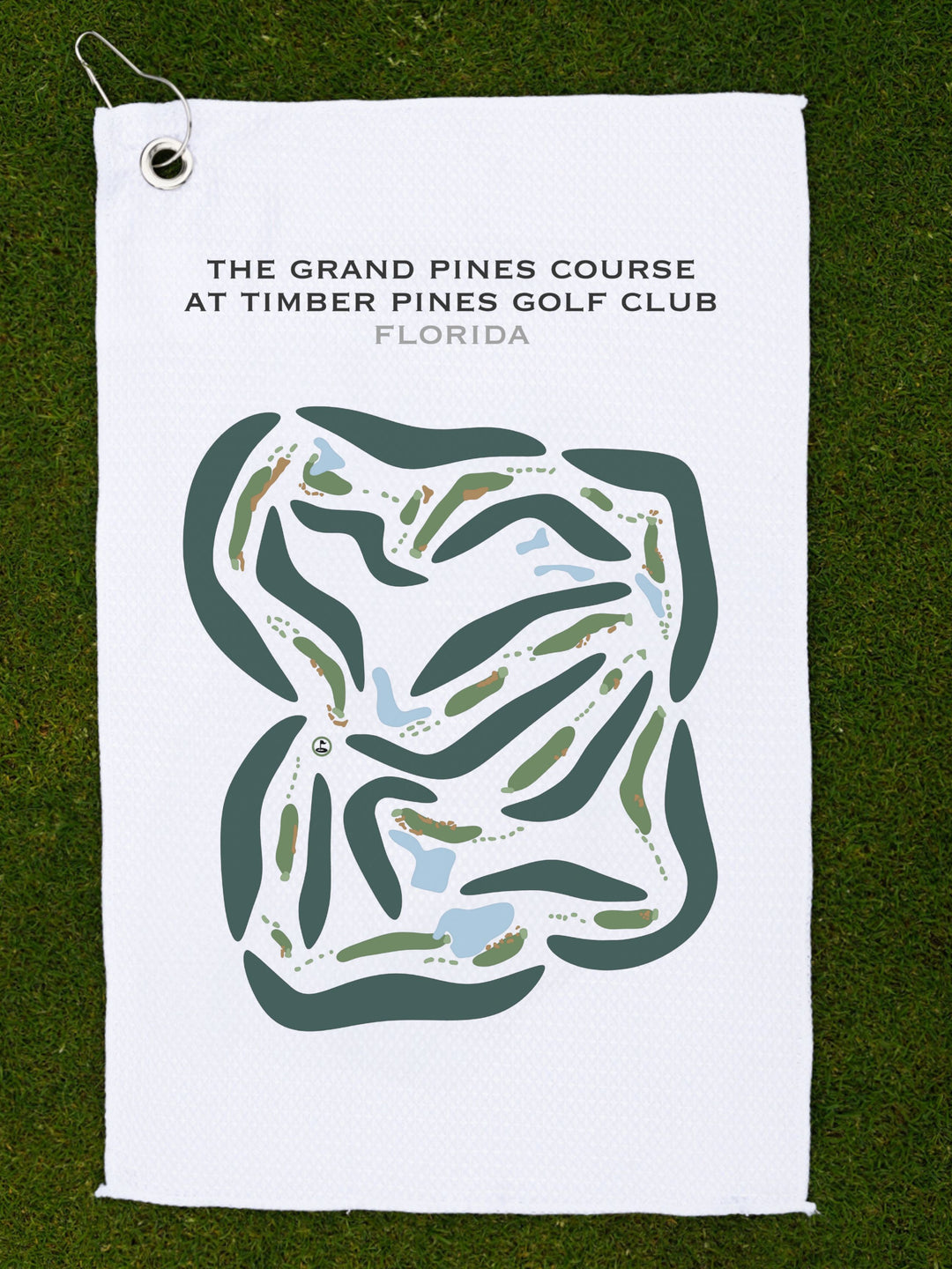 The Grand Pines Course at Timber Pines Golf Club, Florida - Printed Golf Courses