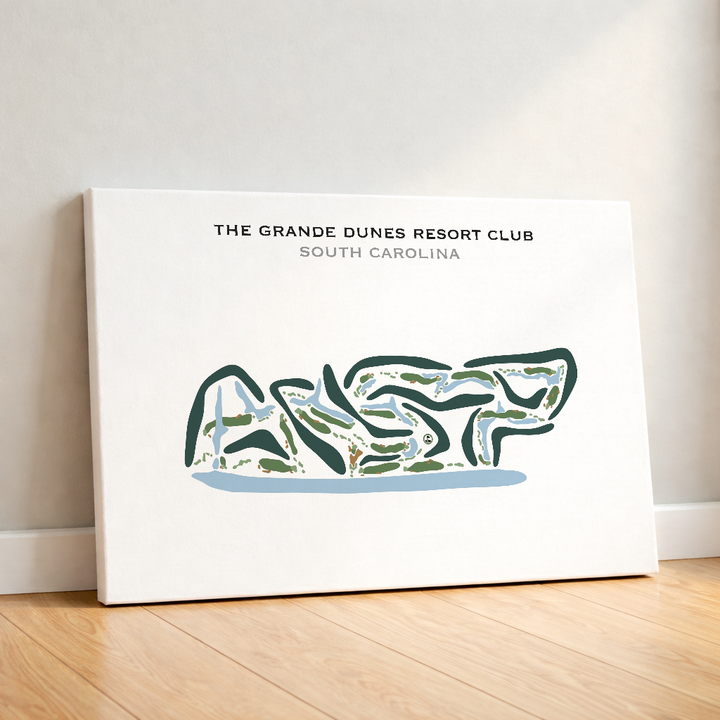 Grande Dunes Resort Club, South Carolina - Printed Golf Courses