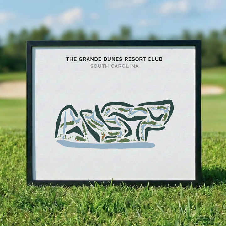 Grande Dunes Resort Club, South Carolina - Printed Golf Courses