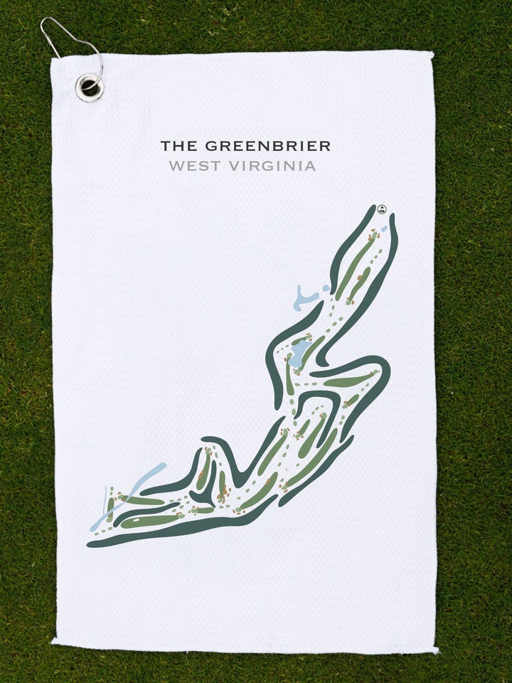 The Greenbrier, West Virginia - Printed Golf Courses