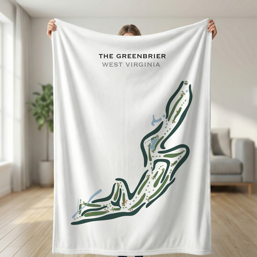 The Greenbrier, West Virginia - Printed Golf Courses
