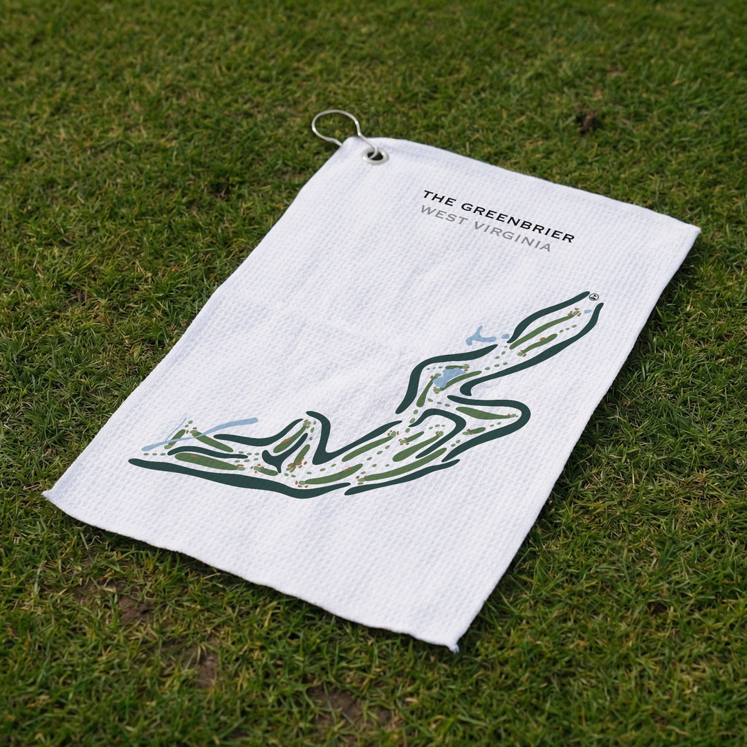 The Greenbrier, West Virginia - Printed Golf Courses