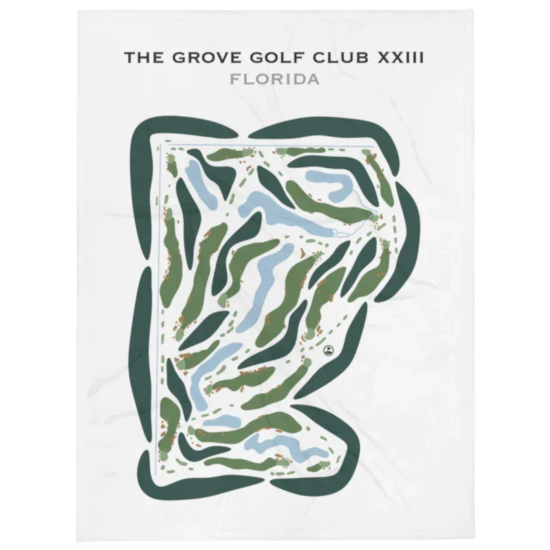 The Grove Golf Club XXIII, Florida - Printed Golf Courses