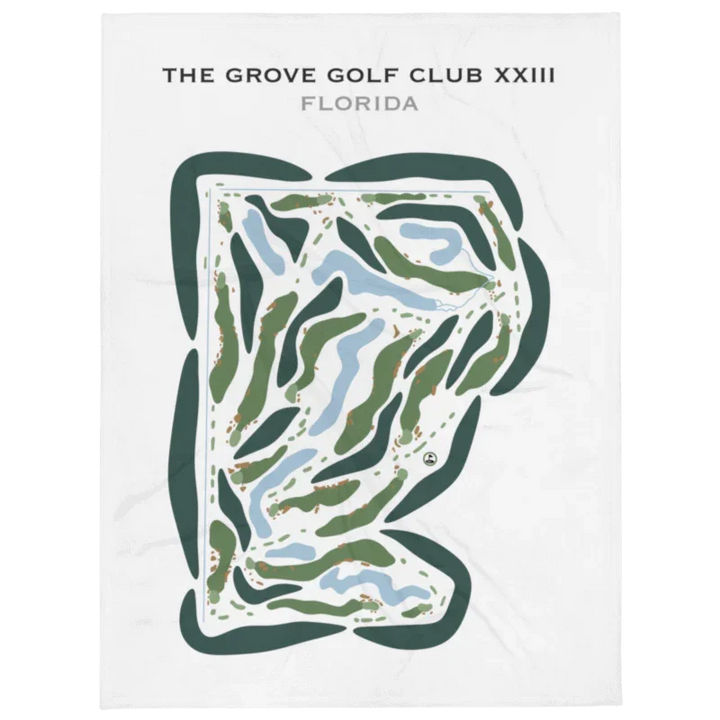The Grove Golf Club XXIII, Florida - Printed Golf Courses