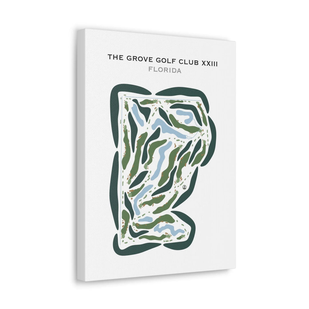 The Grove Golf Club XXIII, Florida - Printed Golf Courses