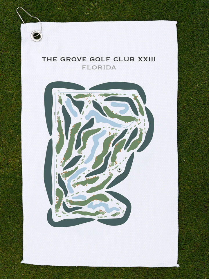 The Grove Golf Club XXIII, Florida - Printed Golf Courses