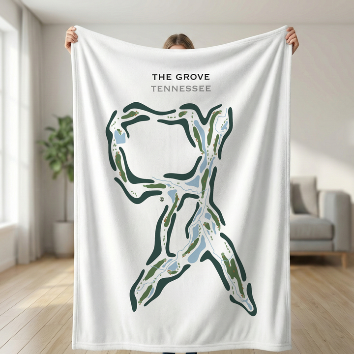 The Grove, Tennessee - Printed Golf Course