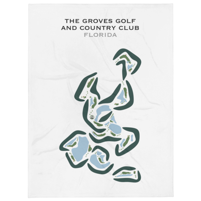 The Groves Golf and Country Club, Florida - Printed Golf Courses