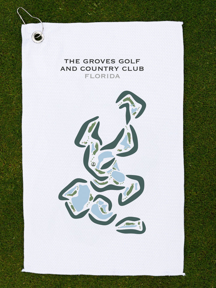 The Groves Golf and Country Club, Florida - Printed Golf Courses