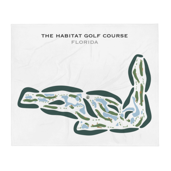 The Habitat Golf Course, Florida - Printed Golf Courses