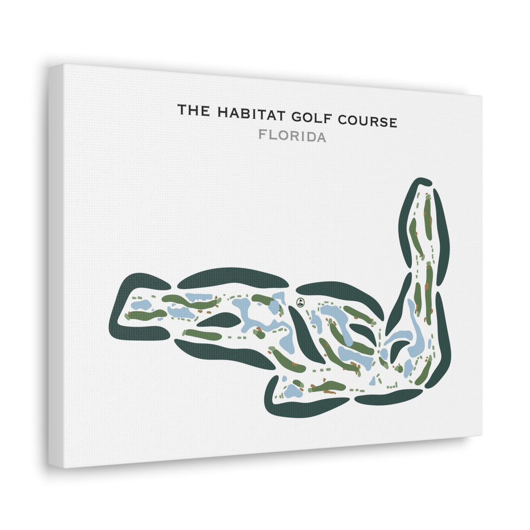 The Habitat Golf Course, Florida - Printed Golf Courses