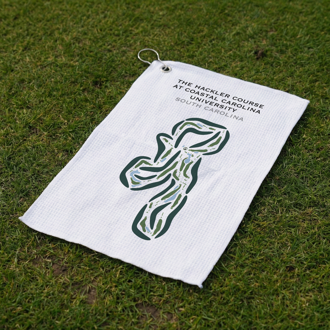 Hackler Course at Coastal Carolina University, South Carolina - Printed Golf Courses
