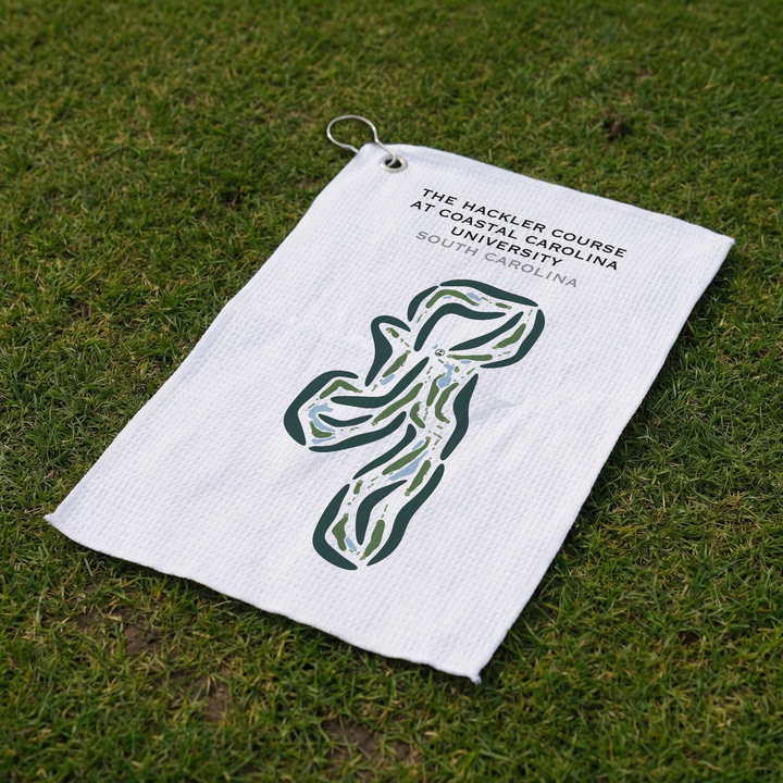 Hackler Course at Coastal Carolina University, South Carolina - Printed Golf Courses