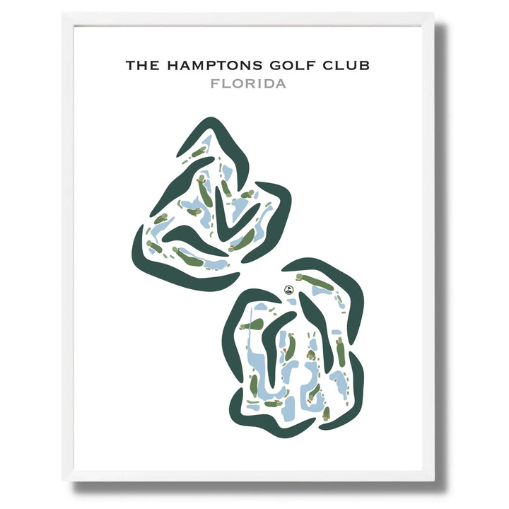 The Hampton Golf Club, Florida - Printed Golf Courses