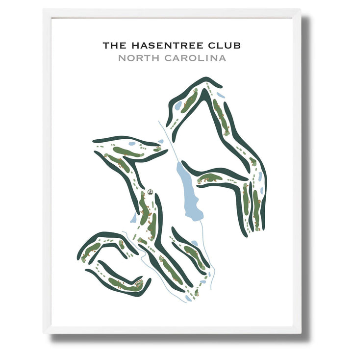 The Hasentree Club, North Carolina - Printed Golf Courses - Golf Course Prints