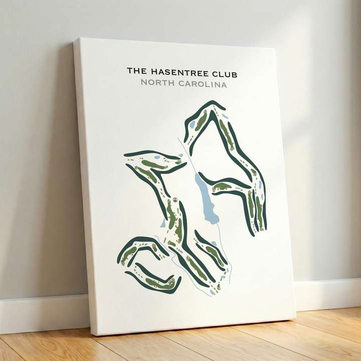 The Hasentree Club, North Carolina - Printed Golf Courses