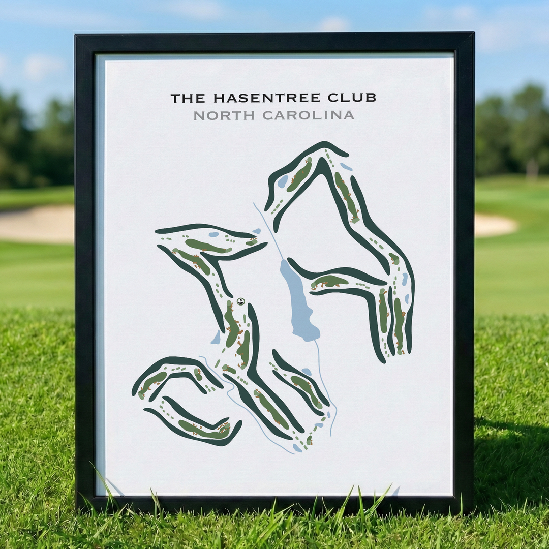 The Hasentree Club, North Carolina - Printed Golf Courses