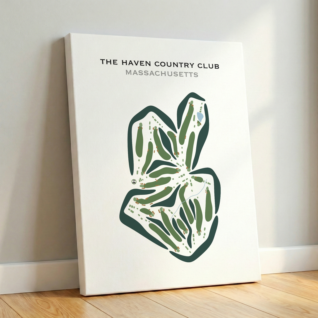 The Haven Country Club, Massachusetts - Printed Golf Courses