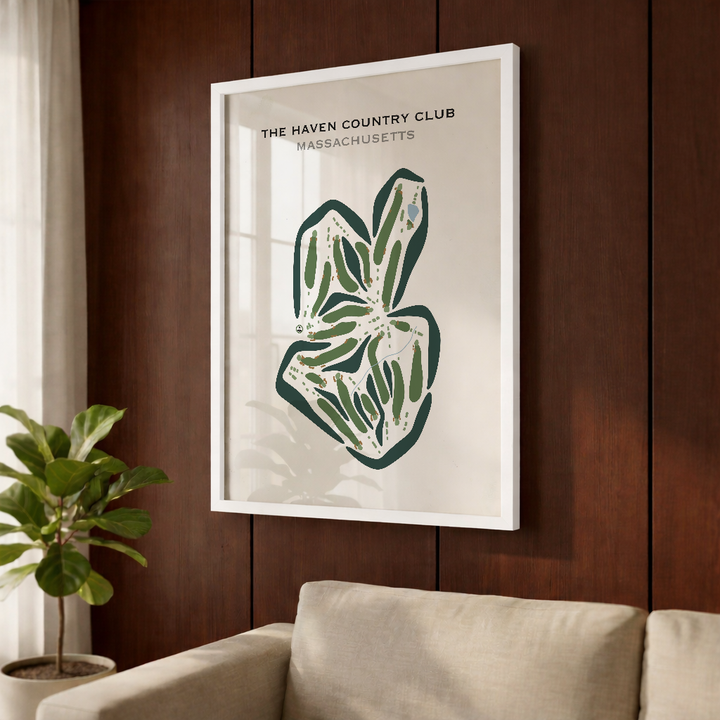 The Haven Country Club, Massachusetts - Printed Golf Courses