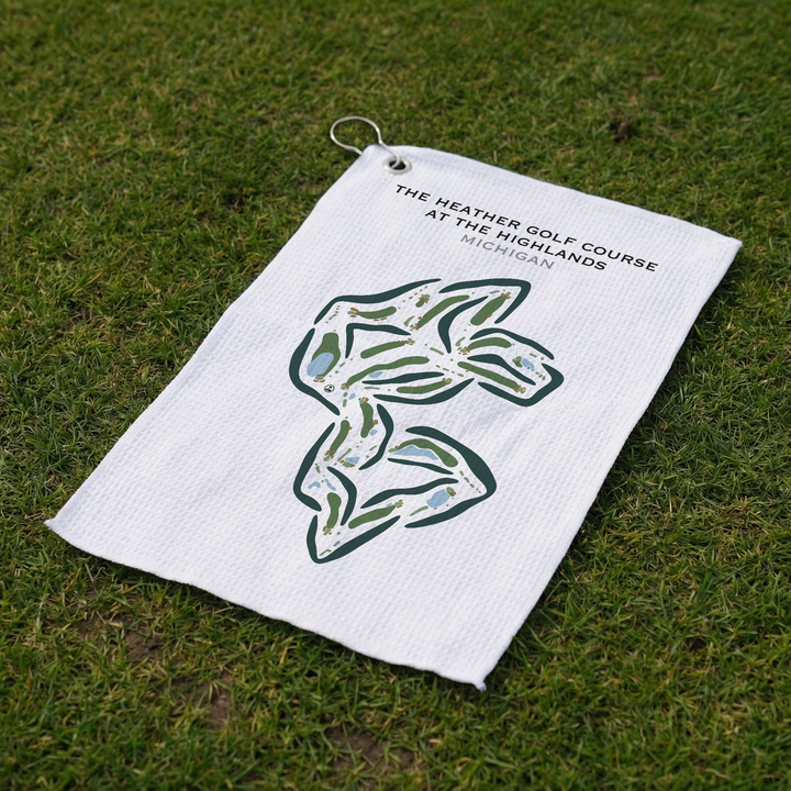 The Heather Golf Course At The Highlands, Michigan - Printed Golf Courses