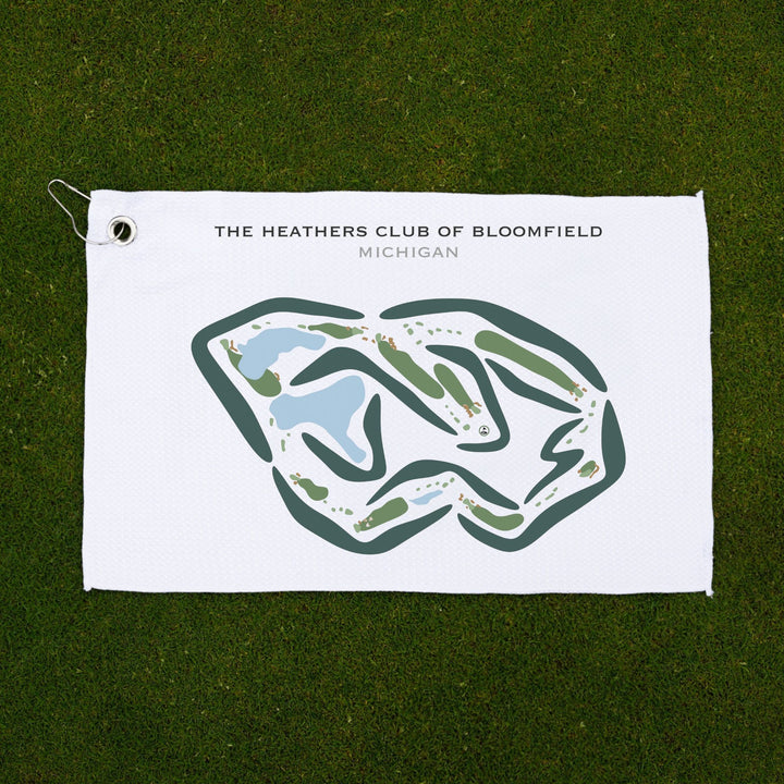 The Heathers Club of Bloomfield, Michigan - Printed Golf Courses