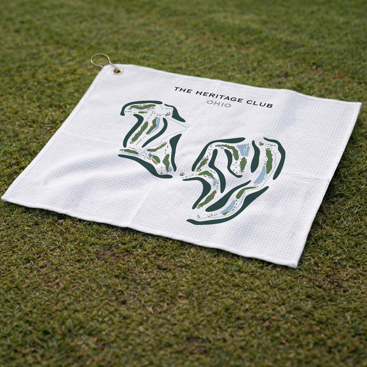 The Heritage Club, Ohio - Printed Golf Course