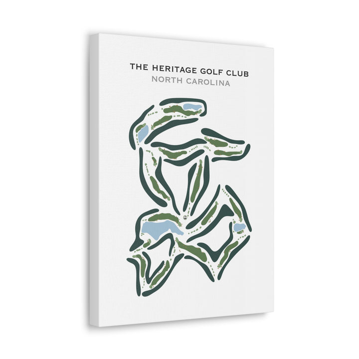 The Heritage Golf Club, North Carolina - Printed Golf Course