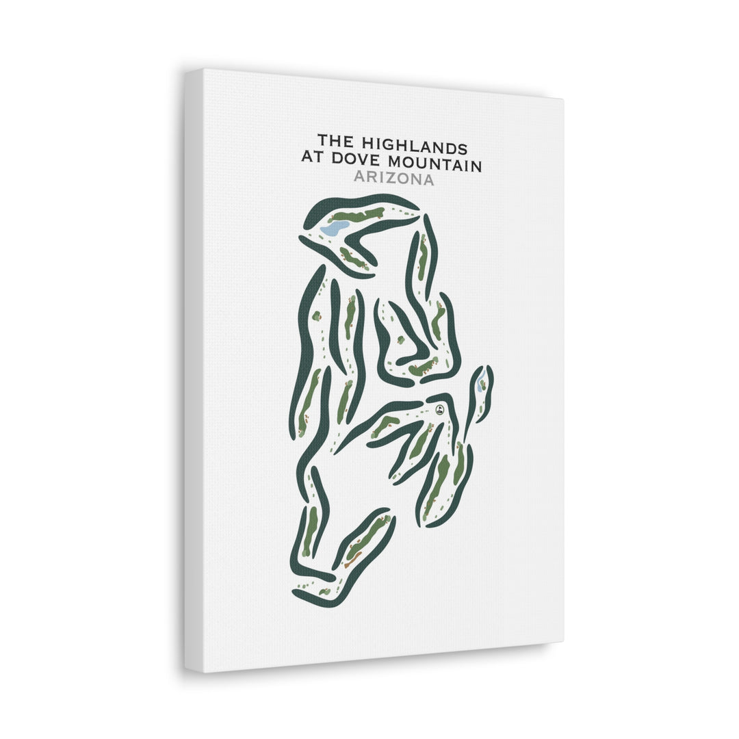The Highlands at Dove Mountain, Arizona - Printed Golf Courses