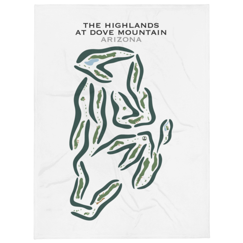 The Highlands at Dove Mountain, Arizona - Printed Golf Courses