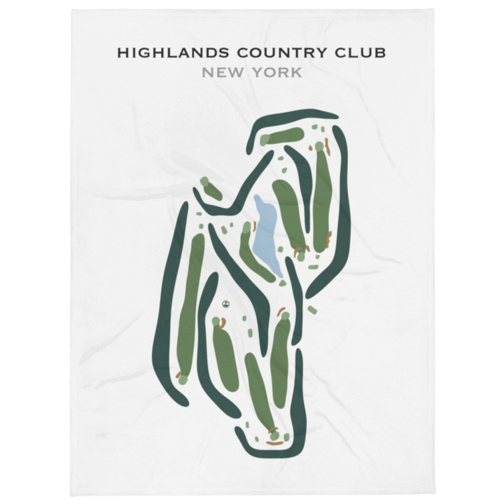 Highlands Country Club, Garrison, New York - Printed Golf Courses