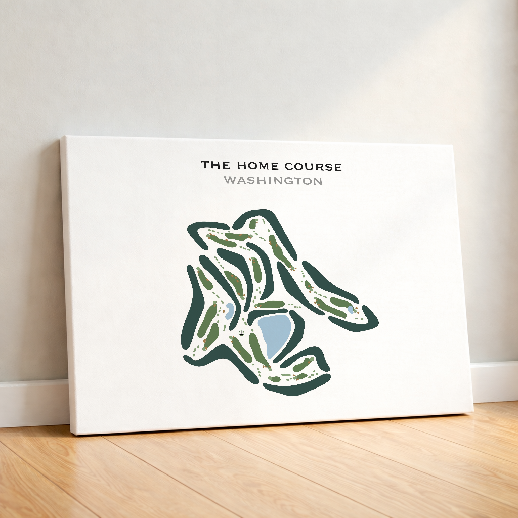 The Home Course, Washington - Printed Golf Courses