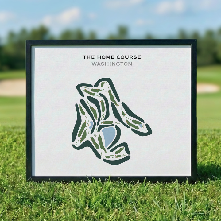 The Home Course, Washington - Printed Golf Courses