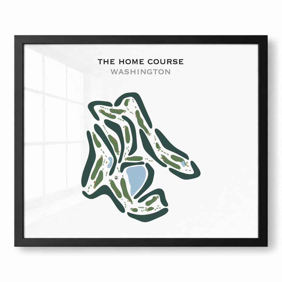 The Home Course, Washington - Printed Golf Courses