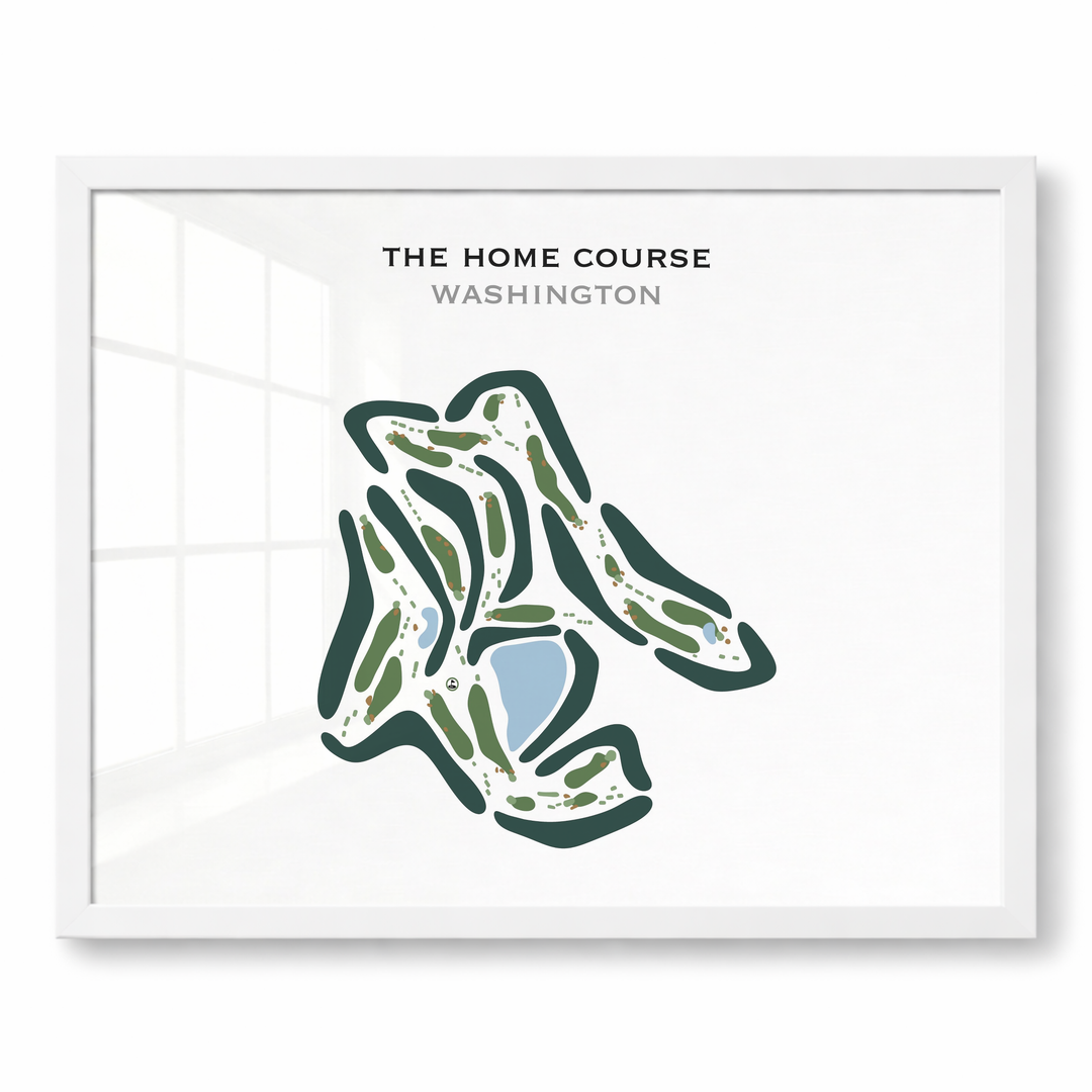 The Home Course, Washington - Printed Golf Courses