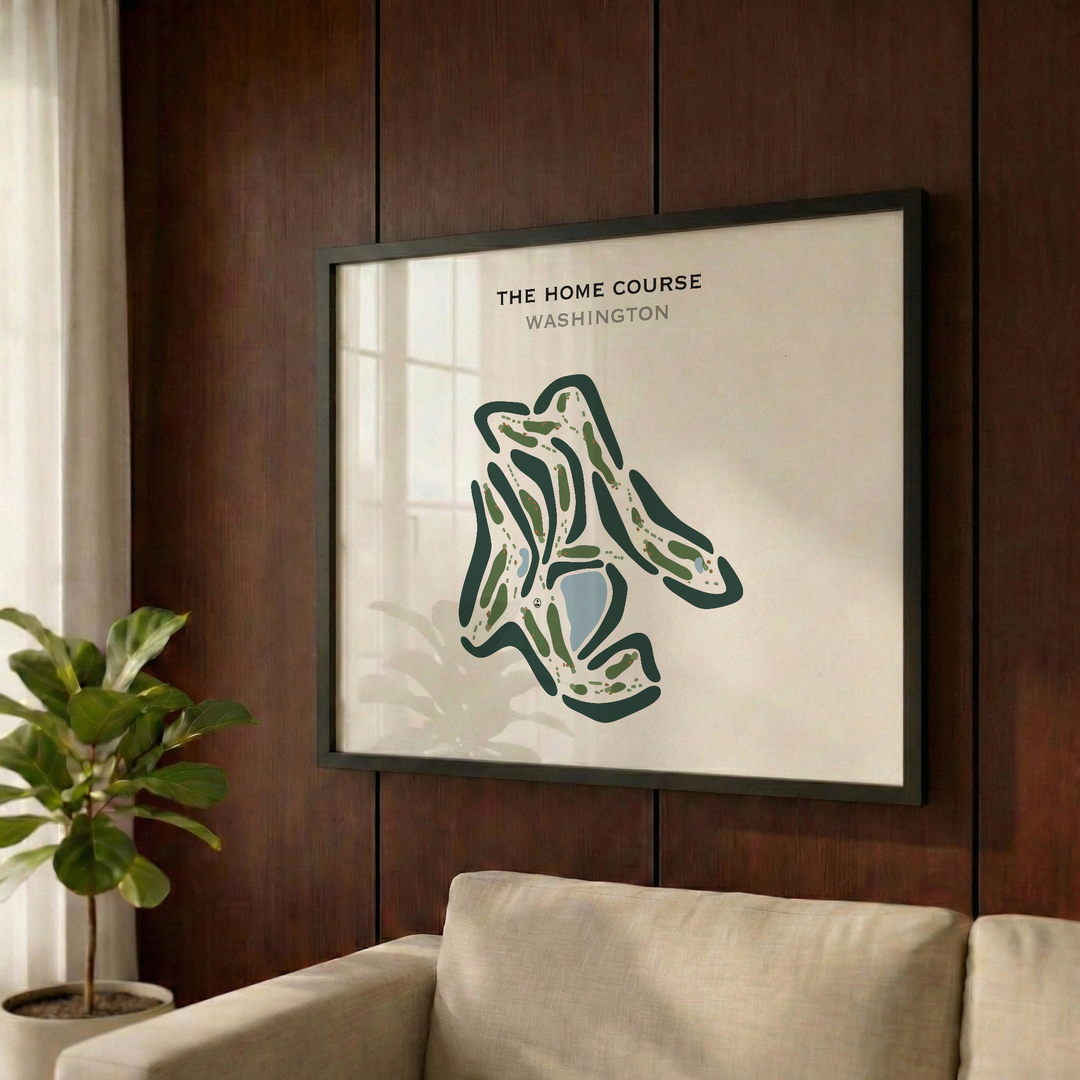 The Home Course, Washington - Printed Golf Courses