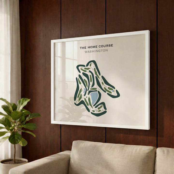 The Home Course, Washington - Printed Golf Courses