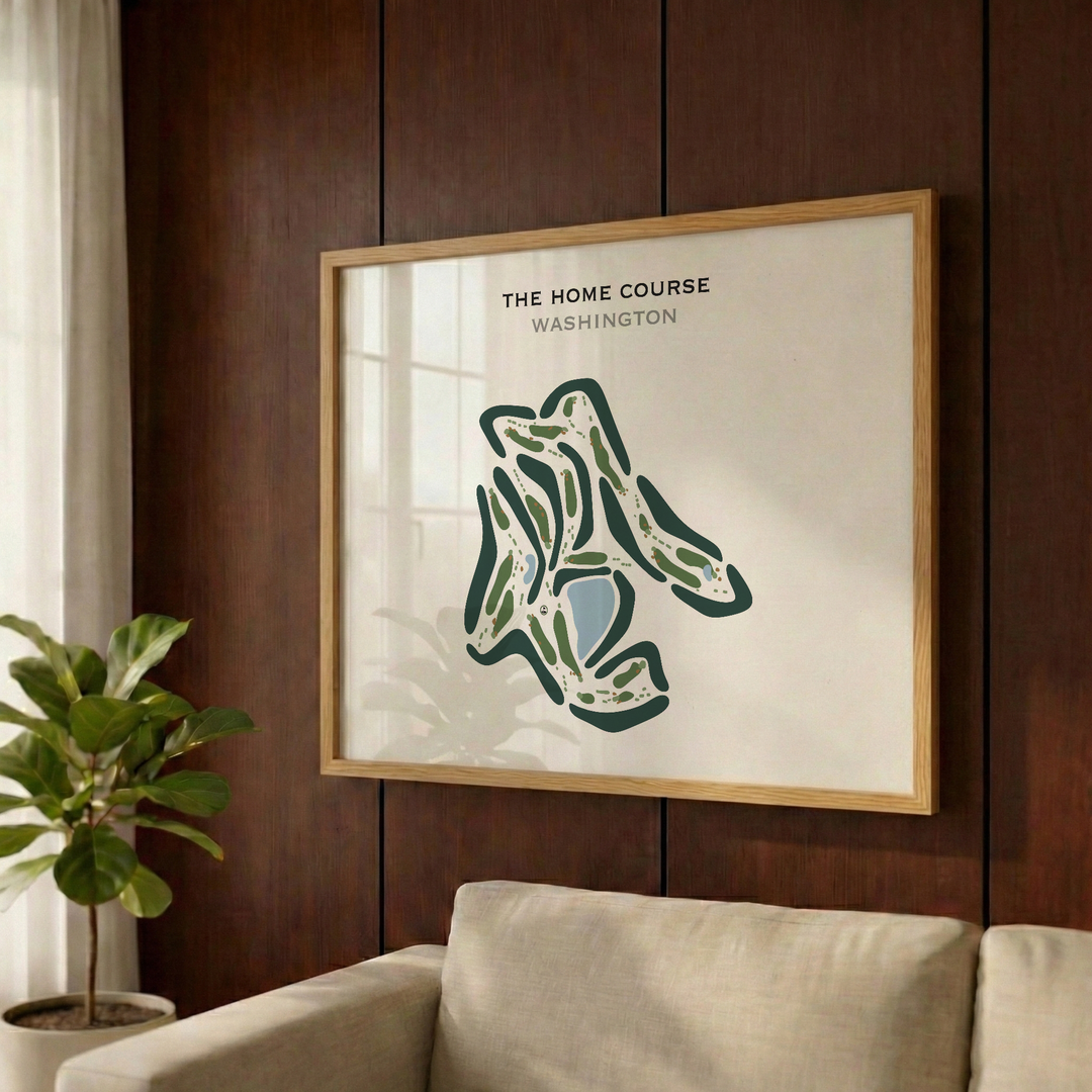 The Home Course, Washington - Printed Golf Courses