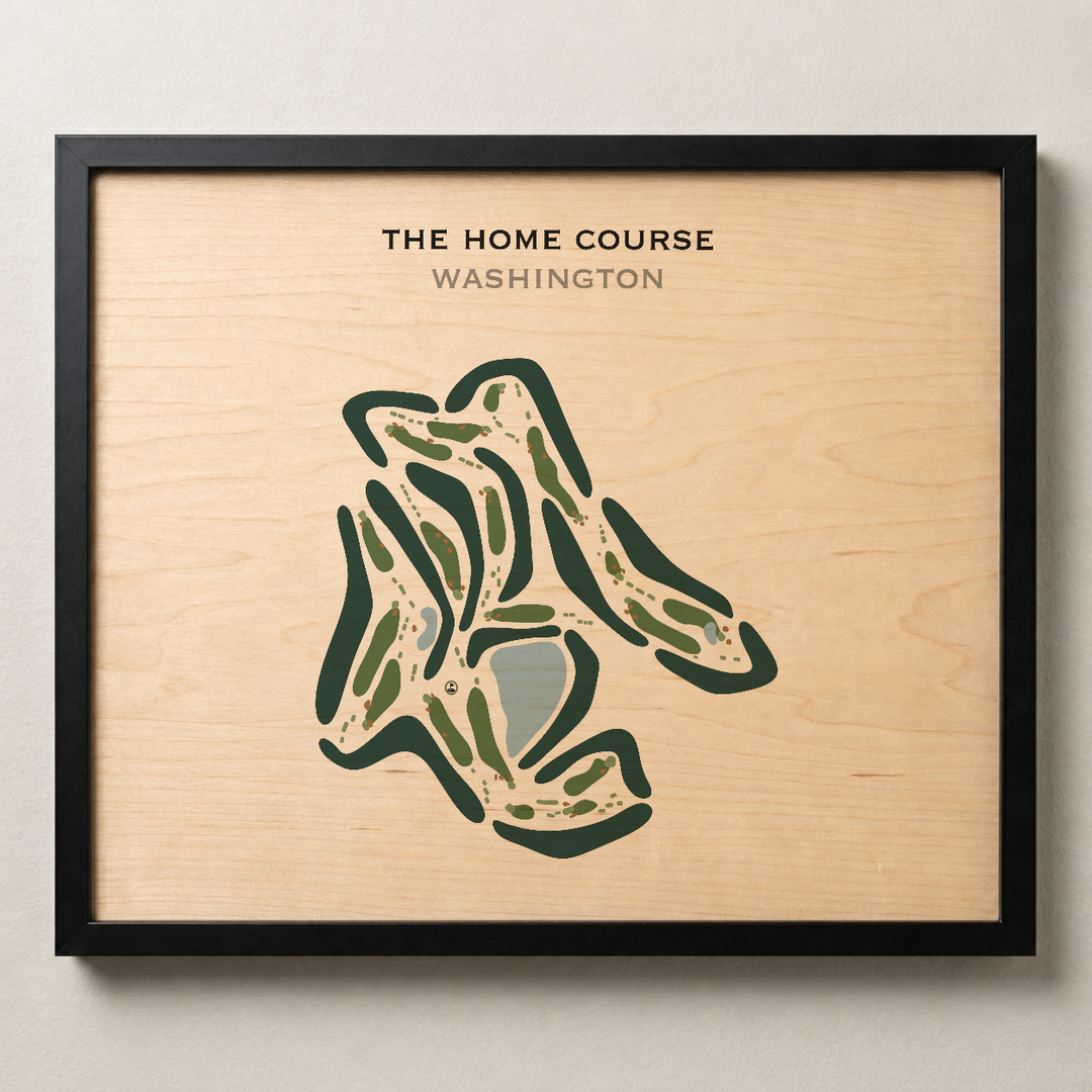 The Home Course, Washington - Printed Golf Courses