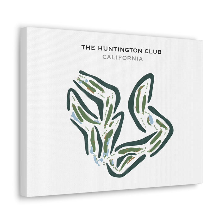 The Huntington Club, California - Printed Golf Courses